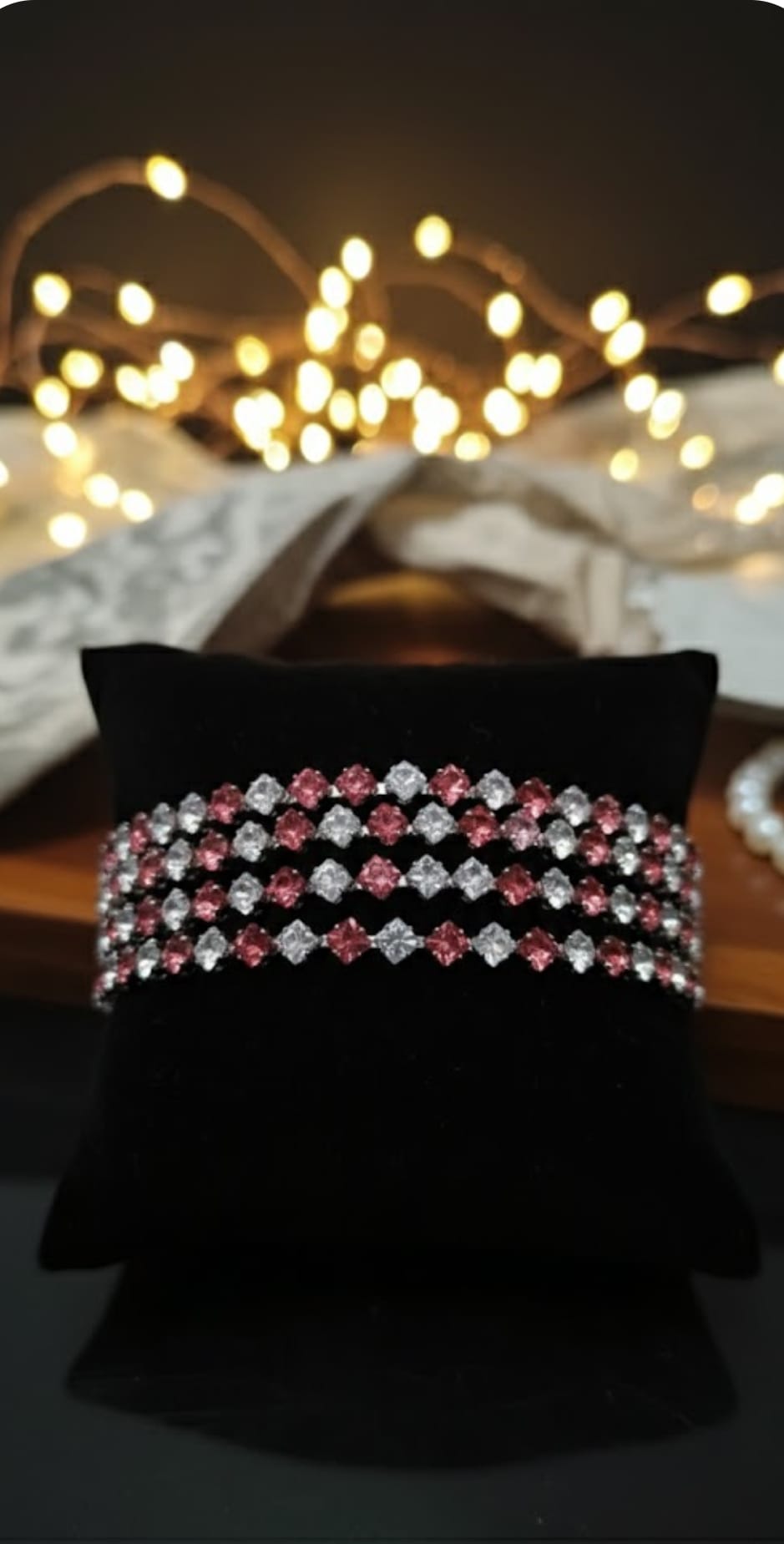 Radiant princess-cut bangle set of 4pcs (cd 102)